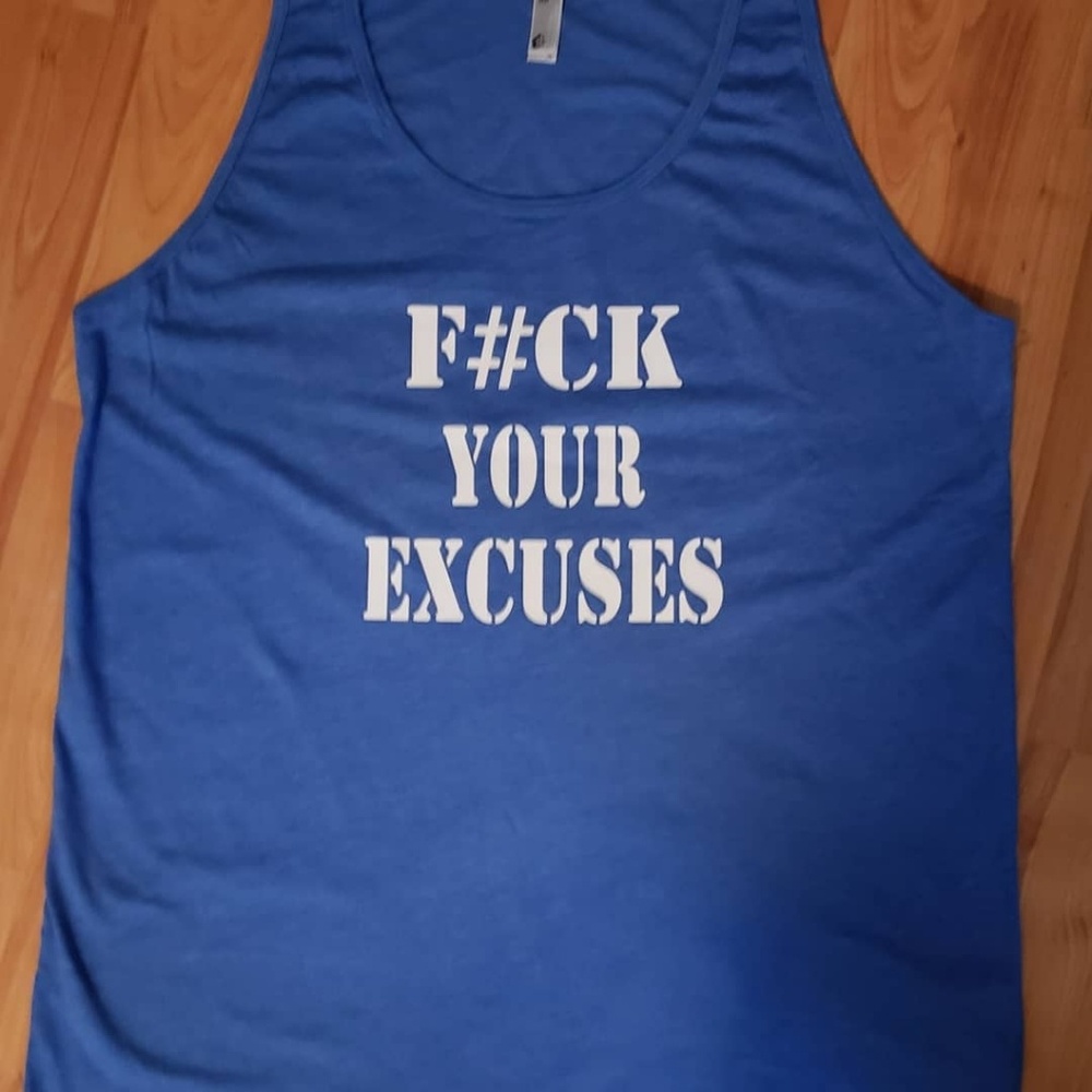 Gym boss lift wear tank top